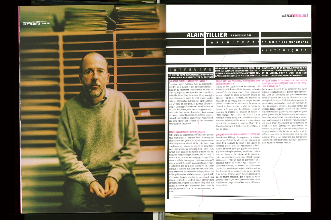 Conservation du patrimoine de l’Isère Branding©SuperRegular