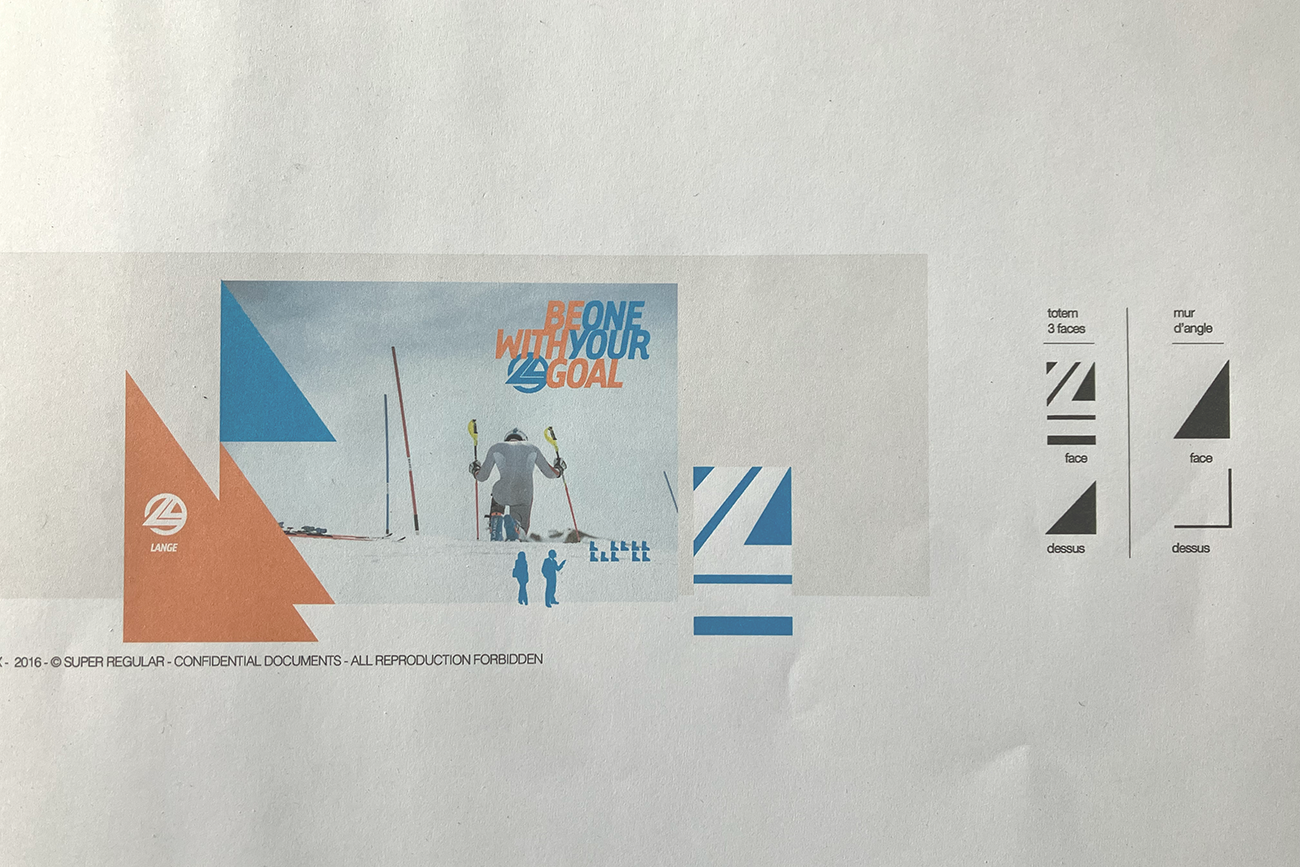 Lange Skiboots Branding ©SuperRegular Booth