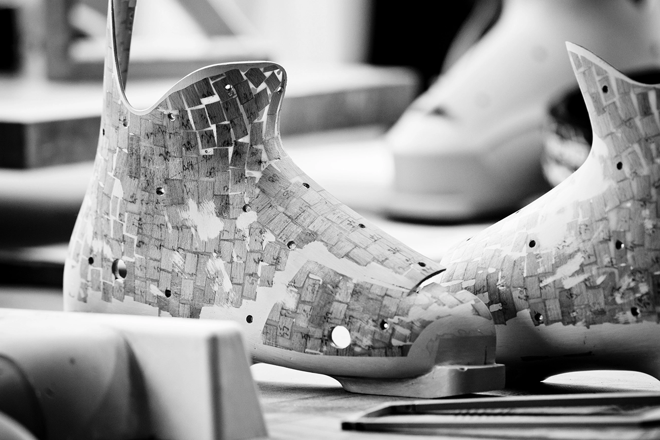 Lange Montebelluna boots design process - photo © Stef Candé - DA © Super Regular Éric Leprince