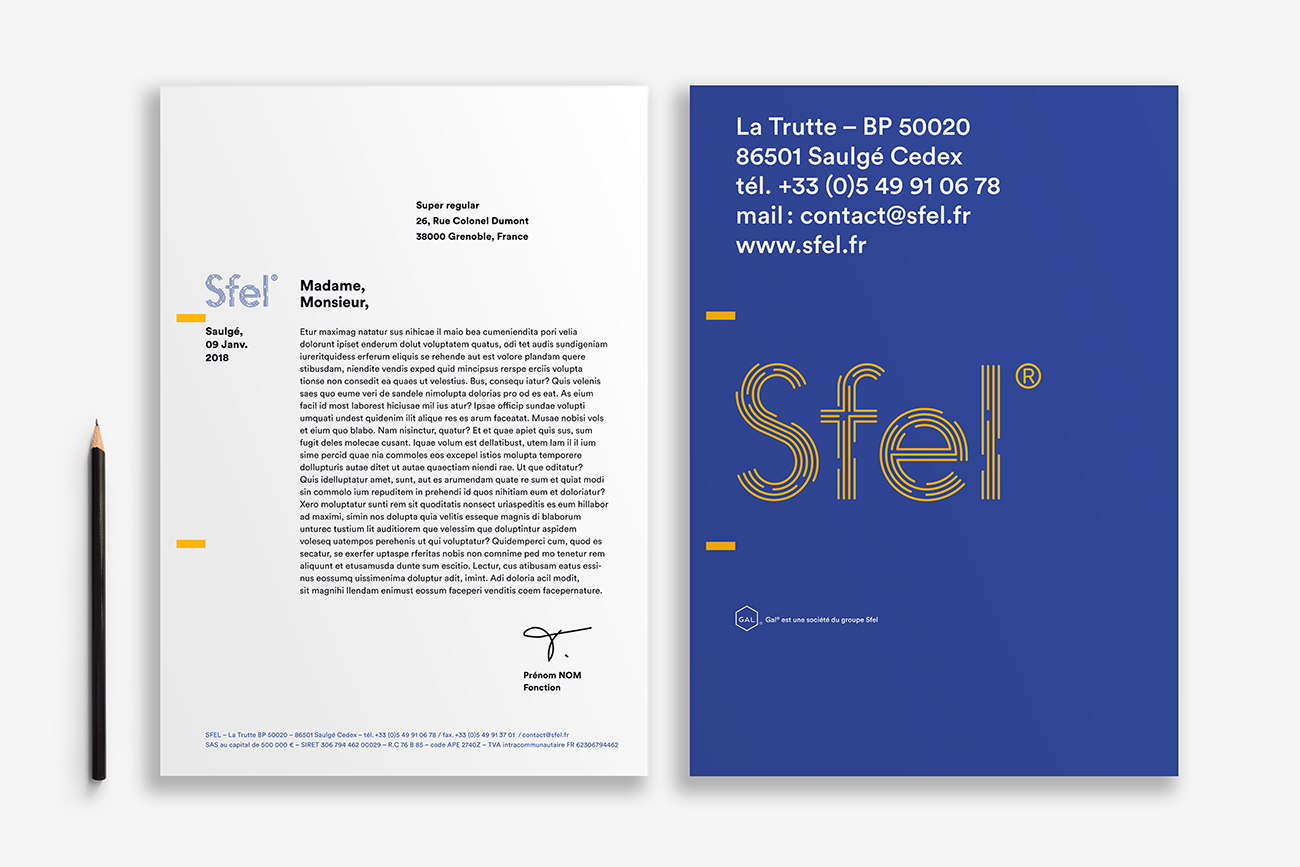 Sfel Branding ©SuperRegular