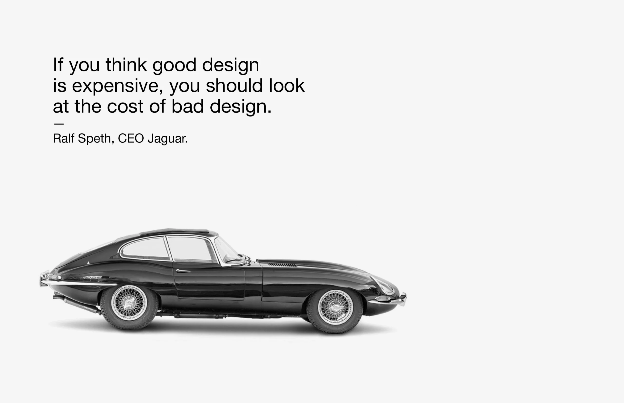 The coast of design.