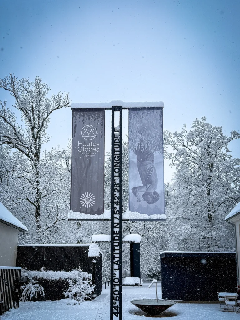 Signalétique Domaine des Hautes Glaces ©Super Regular